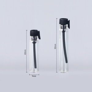 <strong>2</strong> ml 0.5ml 1 ml Transparent Small Glass Vial Glass Tube Bottle 2ml <strong>Perfume</strong> Glass Bottle Sample <strong>Perfume</strong> Tester Vial - Product Image 2