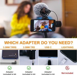Comica VM10 PRO Universal Video Microphone - Adjustable Gain, USB C Digital <strong>Output</strong>, Monitoring - Shotgun Mic for Camera - Product Image 3