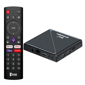 Оптовая продажа ТВ приставка Android 14,0 медиаплеер TV98 PRO Приставка Smart ATV Android 14 WIFI цифровые кнопки TV Box - Product Image 1