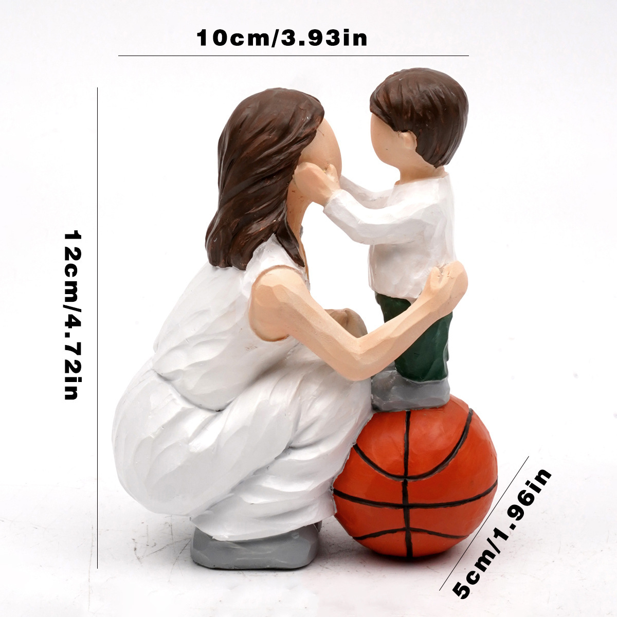 colorful Mother-and-Child Basketball