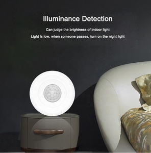 360 Degree Ceiling Tuya <strong>Light</strong> and Infrared <strong>Motion</strong> Detector Wireless PIR Movement <strong>Sensor</strong> for Home Security Alarm - Product Image 3