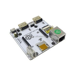 Raspberry Pi CM4 minuscolo pannello di espansione Dual HDMI in lega di alluminio Shell doppio schermo anormale Display videocamera di acquisizione Video - Product Image 2
