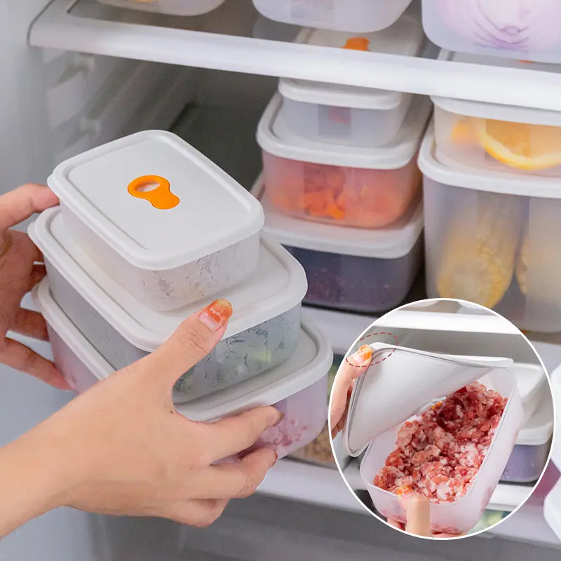 Contenitore per alimenti in plastica riutilizzabile senza BPA Rubbermaid facile da trovare coperchi ventilati contenitori per alimenti