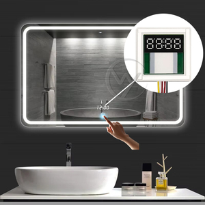 12V 5A 60W Dreifarbiger LED Smart Single Key Dimmer Defogger Touch Switch Sensor für LED-beleuchteten Badezimmers piegel - Product Image 3