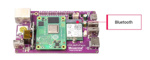 Raspberry Pi CM4-Entwicklungsplatine mit WiFi7-und PoE-Gigabit-Ethernet BE200-Paketaufnahmeüberwachung Linux-Betriebs system