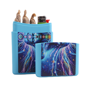 Tùy Chỉnh Thương Hiệu Của Bạn Logo Nhỏ Và Di Động Pre Cuộn Cone Nhẹ Hơn Hộp Lưu Trữ Hút Phụ Kiện - Product Image 2