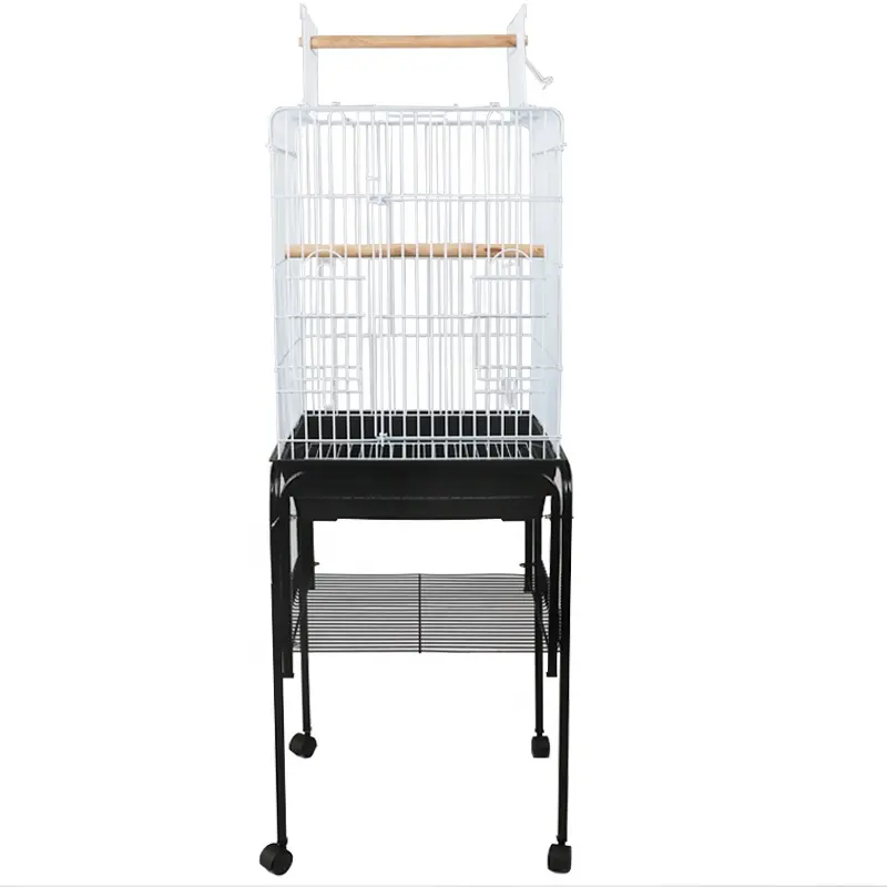 Nouveau design de haute qualité grande cage à oiseaux Grande cage à oiseaux en métal pour la décoration intérieure et de jardin de la maison d'observation des perroquets