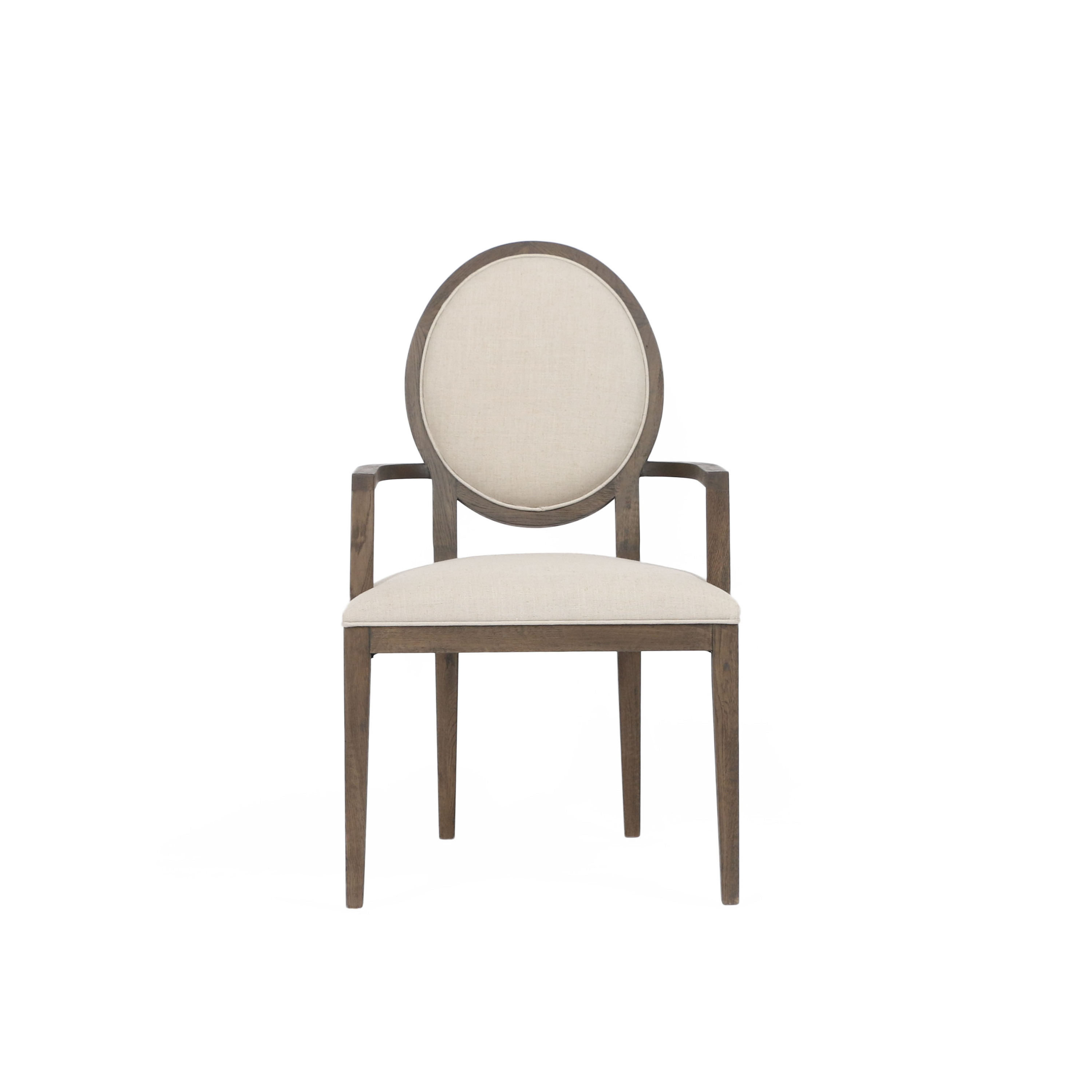 lino beige/struttura in rovere marrone spazzolato