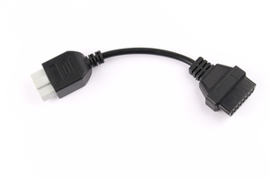 适用于本田5针汽车连接器诊断工具的新型<span class=keywords><strong>OBD2</strong></span>扫描仪适配器用于车辆扫描仪汽车的延长线