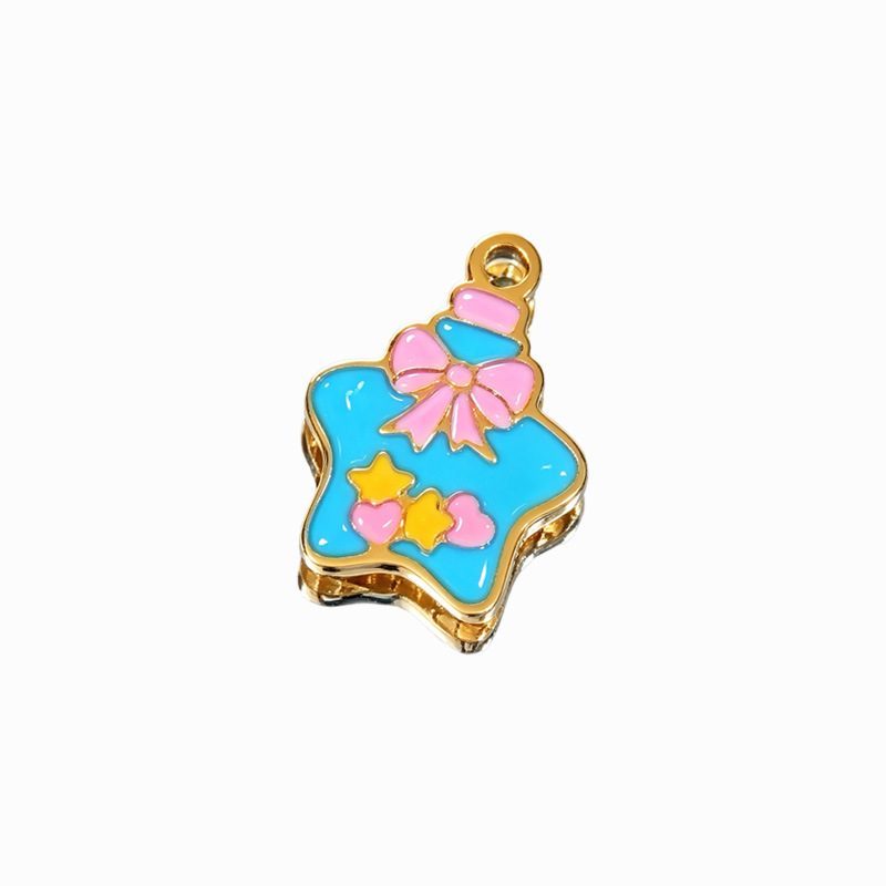5 bow-tie star can-GOLD