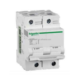 Schnei der orijinal RCBO CurrentProtection devre kesici C D 10A 16A 20A 25A 32A 40A 50A 63A 1P + N 2P 3P 4P 6kA ELE mcmccb - Product Image 1