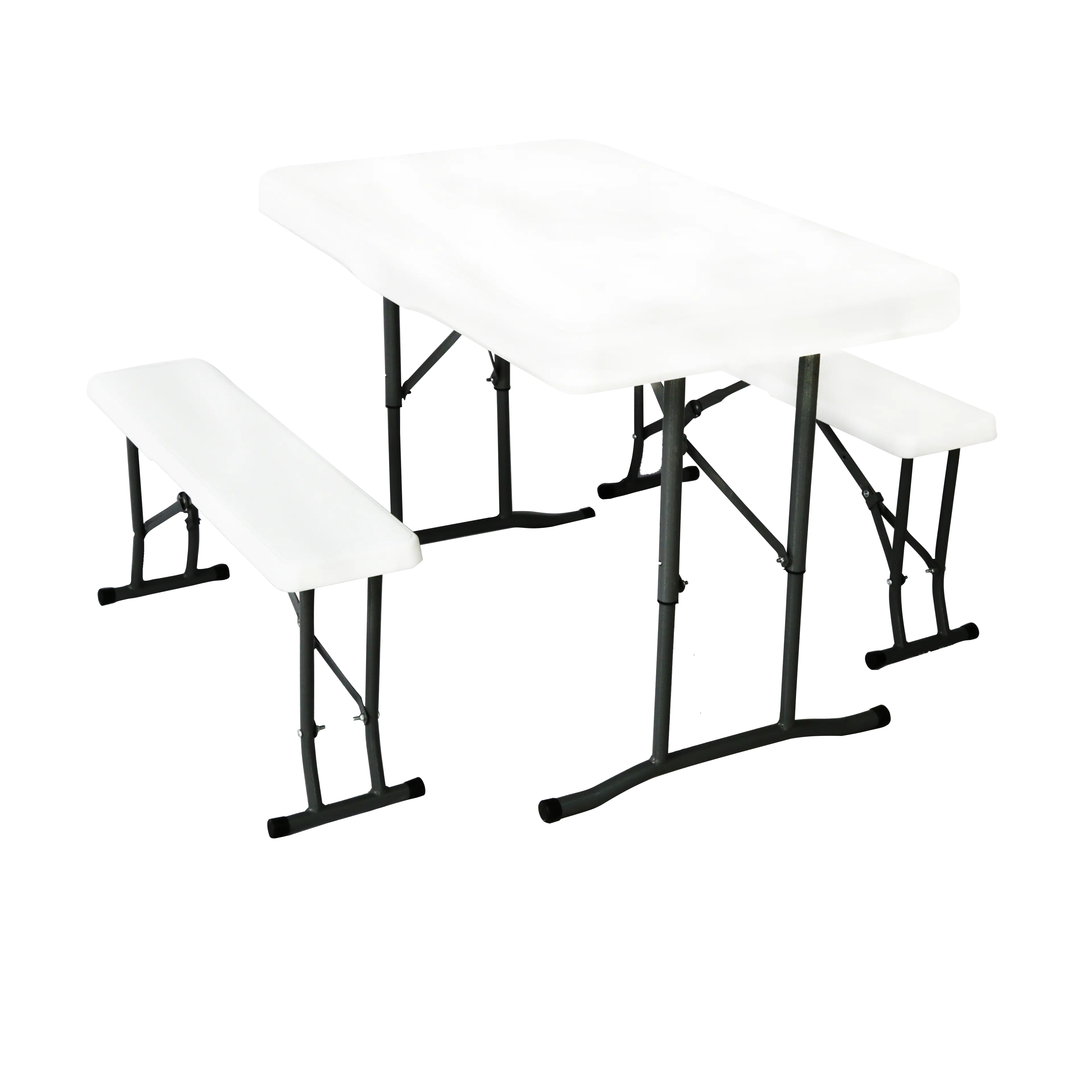 Ensemble table et chaise pliantes compactes portables avec un design unique