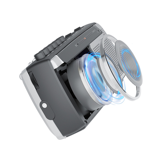 Nhà cung cấp nóng Bán kích thước lớn Retro Boombox ghi âm Cassette Recorder Player với đài phát thanh - Product Image 5