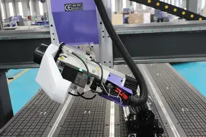1325 enrutador CNC ATC máquina de grabado CNC enrutador CNC de 3 ejes con mesa de descarga de carga para muebles de puerta - Product Image 5