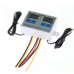 LED Dual Digital Temperature12V 24V 110-220V <strong>Controller</strong> <strong>Two</strong> Relay <strong>Output</strong> Thermostat for Incubator Heating Cooling W1088 - Product Image 6