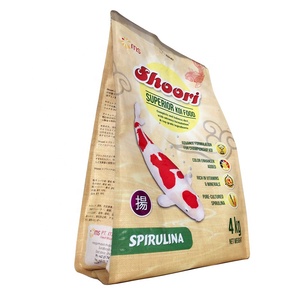 Nhà Sản Xuất Tùy Chỉnh Thiết Kế 4KG 5KG 10Kg 15Kg Nhựa Koi Cá Vàng Cá Thức Ăn Đóng Gói Túi - Product Image 2