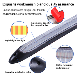 Araba akış ışık başlangıç tarama yeni LED gündüz çalışan ışık üç renkli direksiyon modifiye yüksek parlaklık - Product Image 2