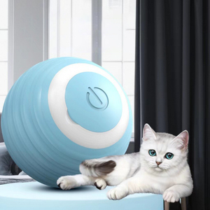 Juguetes interactivos inteligentes de entrenamiento, juguetes de hierba gatera automóvil para gatos, pelota eléctrica para mascotas, pelota rodante automática, juguetes inteligentes para gatos - Product Image 1