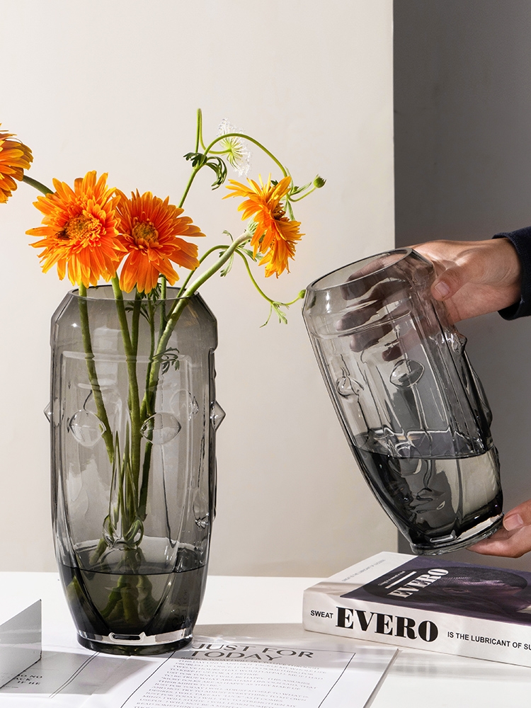 Factory Produced Wholesale Glass Luxury Vase Glass
