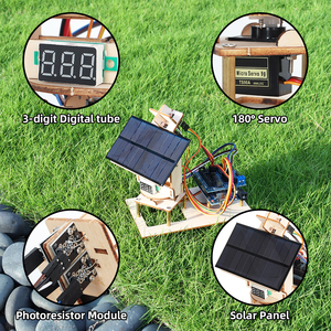 Kit di tracciamento solare Tscinbuny Kit di robotica elettronica Tracker solare per <span class=keywords><strong>Arduino</strong></span>