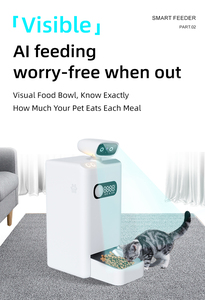 Best 2025 AI Cat Dog Pet Feeder With Movable Auto Locking Camera and Artificial Intelligence Health <strong>Detection</strong> <strong>Function</strong> - Product Image 5
