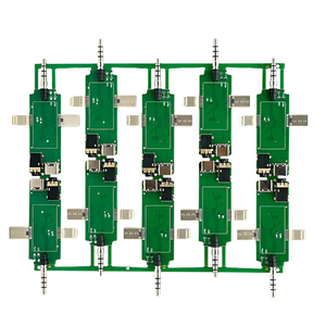 แผงวงจรสื่อสารสัญญาณบลูทูธแบบครึ่งรู PCB แบบไม่มีฮาโลเจน TGFR-4สูง FR-4เซินเจิ้น - Product Image 2