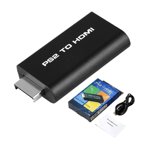 适用于2 PS2至音频视频高清转换器适配器，带3.5毫米输出2用于2种显示模式 - Product Image 1