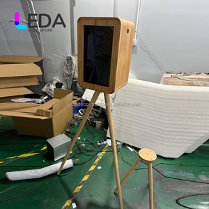 LEDA 2025 популярный сенсорный экран с двойным боковым экраном Ретро устройство DSLR камера фотобудка для вечеринок - Product Image 5