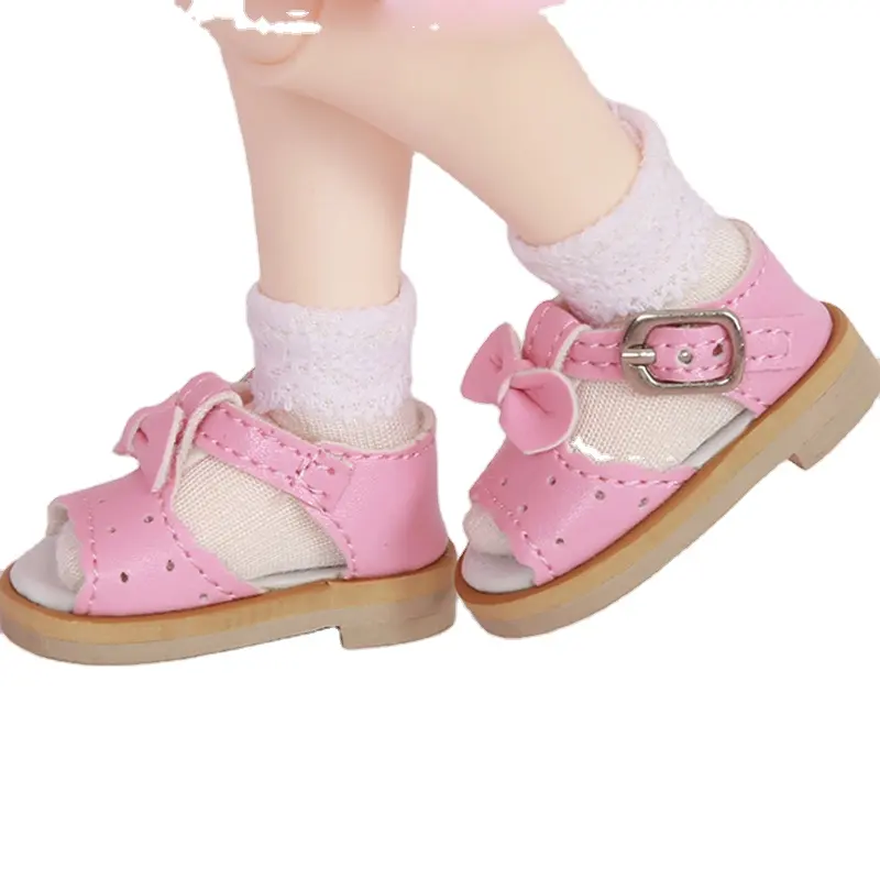 Scarpe Per 1/6 bambole BJD scarpe di cuoio Giocattolo Mini Scarpe Da Bambola Bambola Accessori WX6-24 per 1/6 luts del corpo della ragazza