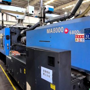 HaiTian MA800T enjeksiyon makinesi 75KW Servo 3500G ev kullanımı 100mm vida 8000KN süreci EPS PET PVC plastik çekirdek PLC dişli - Product Image 2