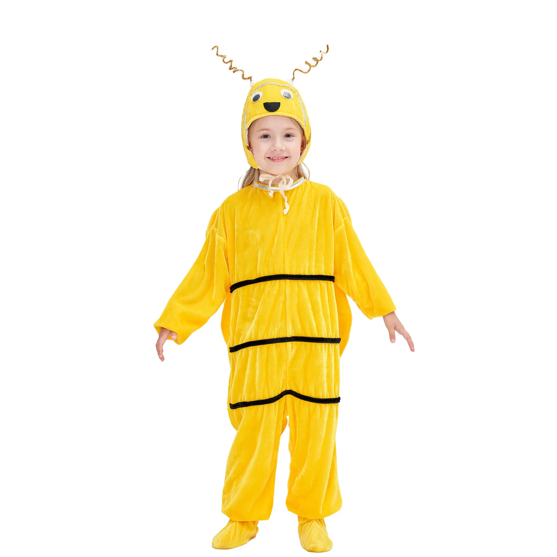 Disfraces de Halloween para niña, traje de bruja, disfraz de Hada de abeja encantadora para chico