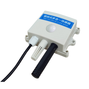 室内温室物联网气象站4合1壁挂式Modbus RS485 4-20mA 0-5V照度温度湿度CO2传感器 - Product Image 2