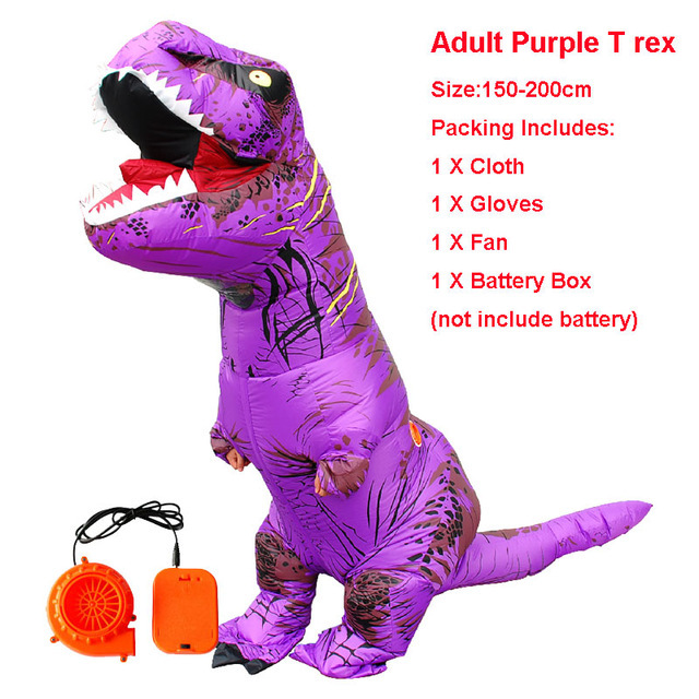 T-Rex Morado Adulto