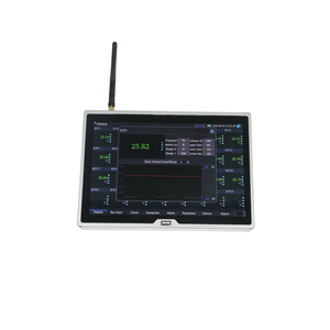 10'' Touch Screen Wireless Temperature Pressure <strong>Logger</strong> <strong>Analog</strong> <strong>Input</strong> 4-20mA DAQ System Modbus LoRA Gateway <strong>Data</strong> Analysis Devices