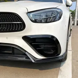 W213ボディキットメルセデスベンツEクラス用フロントバンパーチンリップスポイラーW213C238AMG-ライン2021