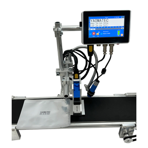 YAOMATEC 12.7MM Variable Data Logo QR <strong>Code</strong> Bar <strong>Code</strong> Printing Machine Batch Coding Online Thermal Inkjet TIJ Printer for Aluminum - Product Image 3