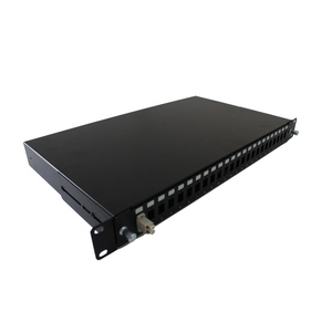 BOLEIN red de fibra óptica FTTH accesorios de montaje en Rack 1U 24 Puerto LC dúplex ODF de tipo de parche de fibra óptica Panel - Product Image 3