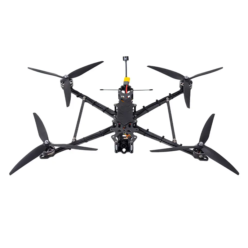 GW 10 بوصة آلة عبور FPV UAV كاملة المهنية لمسافات طويلة محاكاة حمولة كبيرة نقل البيانات HD