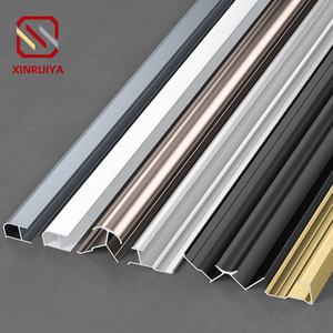 Bán buôn tùy chỉnh nhôm Panel tường đóng Dải nền tường trang trí Doanh cạnh <span class=keywords><strong>TRIM</strong></span> cho gạch men sàn - Product Image 1