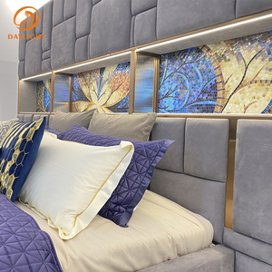 Uzanmış uyku Boxspring uzay tasarrufu ahşap oyma güçlü yatak rahatlatıcı - Product Image 4