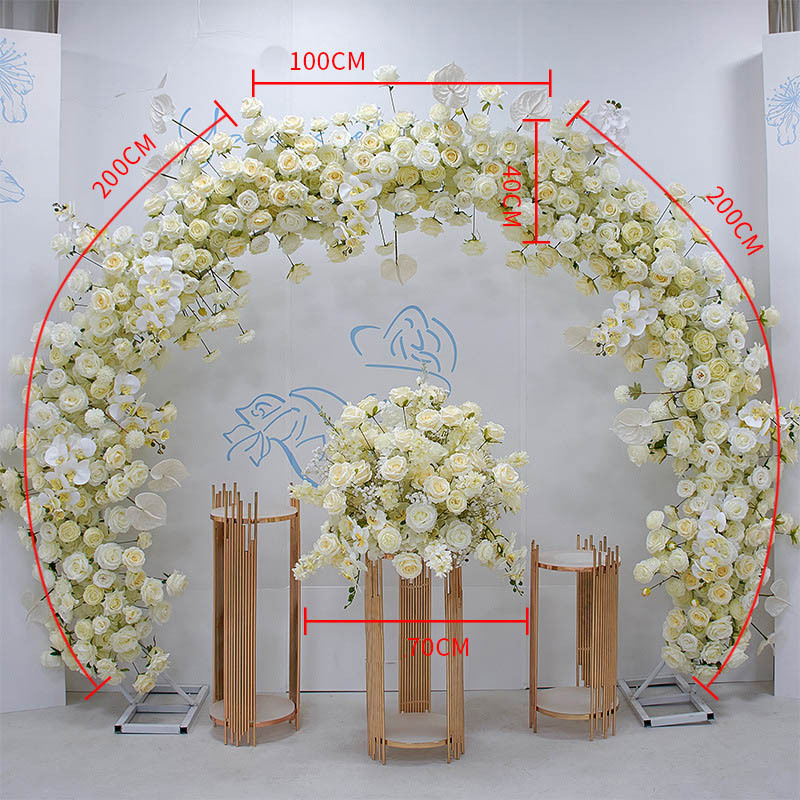 200 * 40cm arch flower row