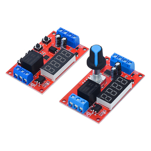 Nacheinander DC 5V 12V 24V 10A Einstellbarer Timer-Relais schalter Digital anzeige Zeit wiedergabe Trigger Pulse Cycle Timer Delay Switch