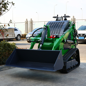 Novos Produtos quentes 400kg Máquinas de movimentação de terra Front End Crawler Mini Skid Steer <span class=keywords><strong>Loader</strong></span> para Construção - Product Image 2