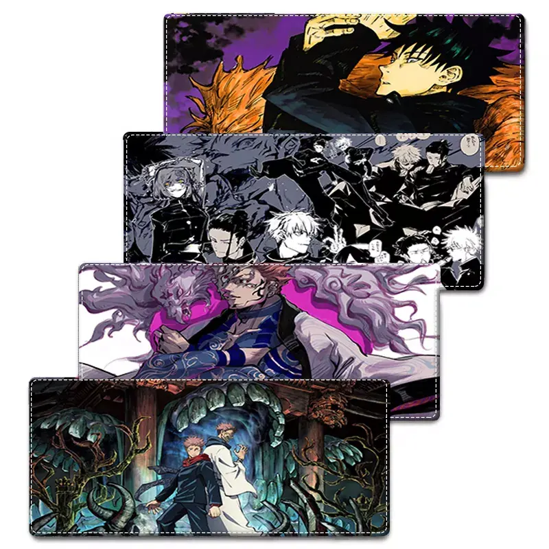 Anime Jujutsu Kaisen Cool lindo diseño antideslizante mesa de escritorio de alta calidad Game Pad tamaño superventas alfombrilla de ratón