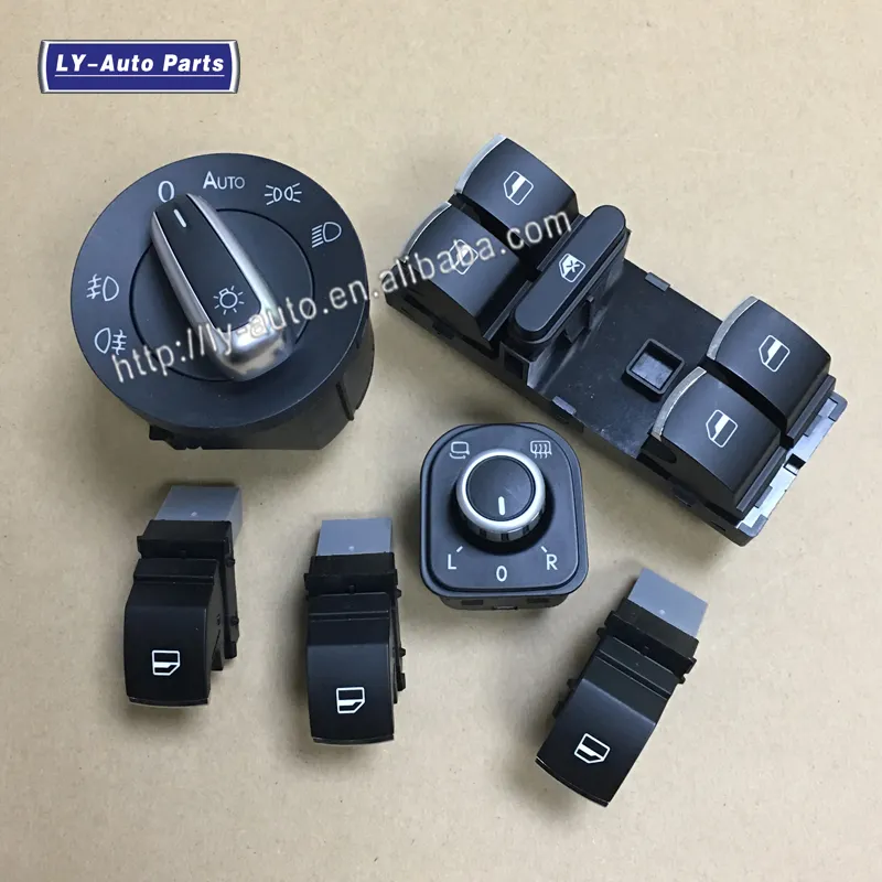 Peças de carro Auto Vidro Da Janela Levantamento Interruptor Eletrônico Set Para VW Para Passat Golf MK5 6 5ND959857