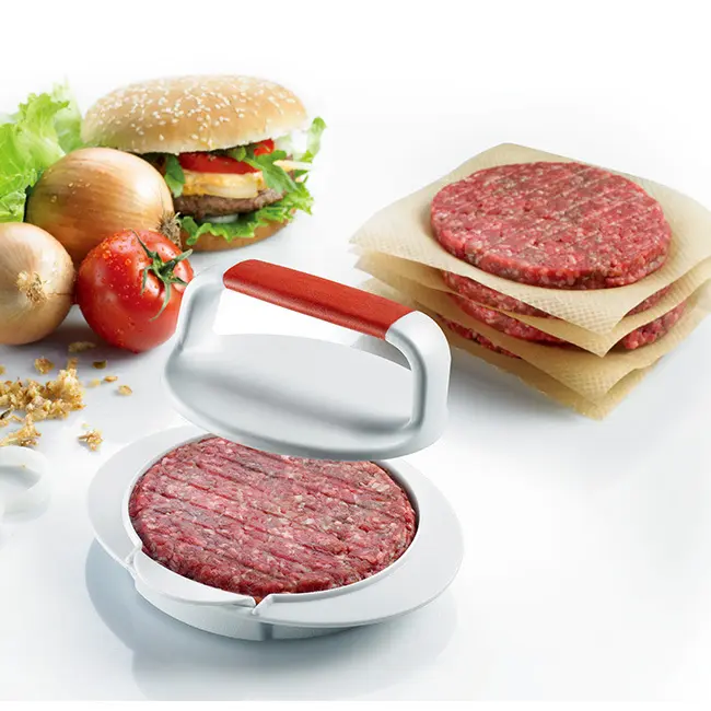 Hamburger Vlees Rundvlees Maker Grill Burger Patty Pers Schimmel Mal Keukengerei Voor Hamburger Pers Abs + Tpr