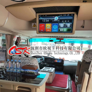 OSK DD-2151 21.5 Inch Vehicle-Mounted Automatic Fold <strong>LCD</strong> Car Monitor 12V/24V AV/<strong>VGA</strong> <strong>Input</strong> Bus <strong>LCD</strong> Monitor - Product Image 2