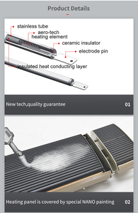 Su geçirmez elektrikli anında ısıtıcı dış mekan kullanımı için veranda ısıtıcı - Product Image 4
