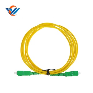 Singlemode/Multimode Simplex/Duplex SC/FC/LC/ST/MTRJ/MU/DIN UPC APC Connectorfiber optik yama kablosu - Product Image 1