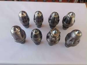 BH40 Forging Drilling Tool Borehole Foundation Bullet <strong>Chisel</strong> <strong>Bit</strong> with Teeth BKH40 Machine <strong>Type</strong> - Product Image 5